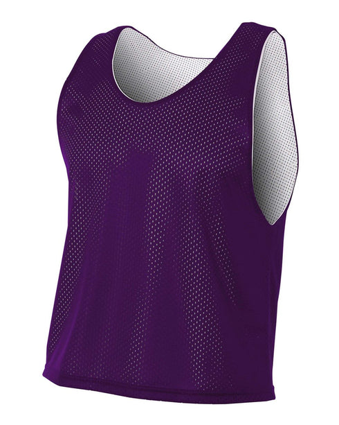 A4 Lacrosse Reversible Practice Jersey (N2274), Color 'Purple/White'